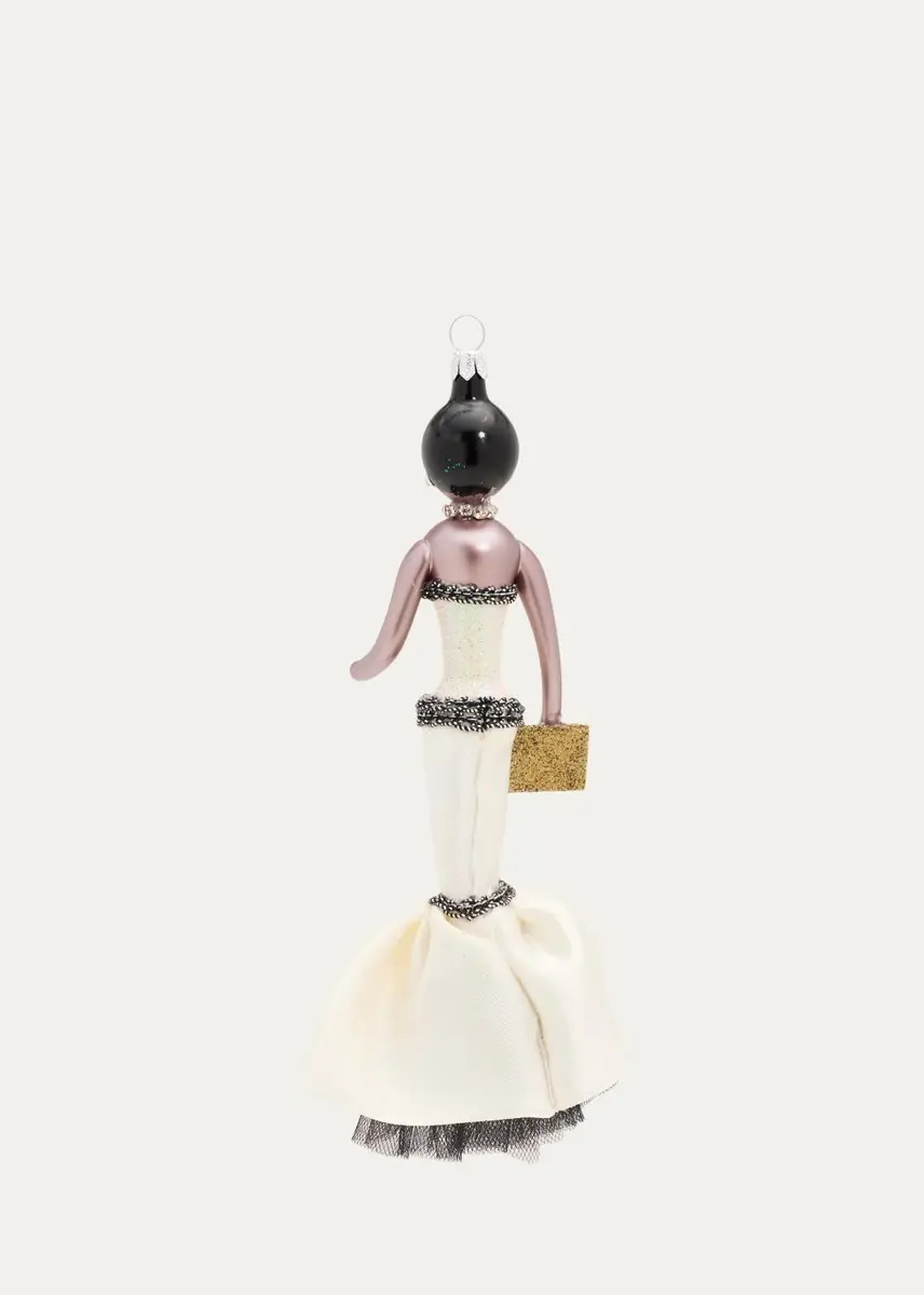 De Carlini Lady In Gown Ornament | Thumbnail 2