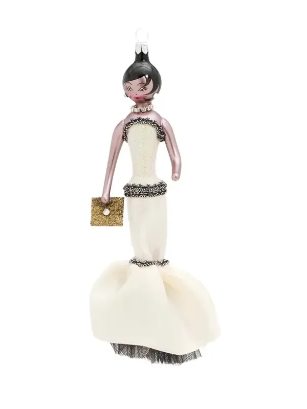 De Carlini Lady In Gown Ornament