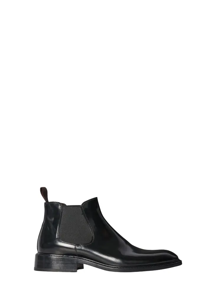 The Row Men's Gable Brushed Leather Chelsea Boots