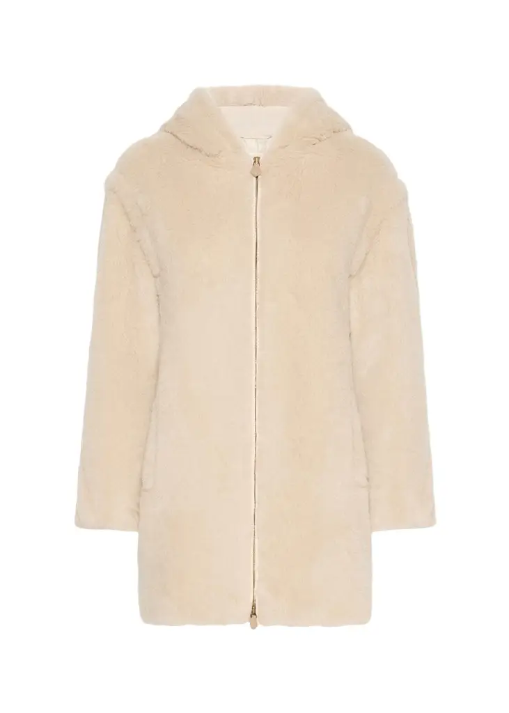 Teddy Overszied Hooded Jacket Teddy Overszied Hooded Jacket