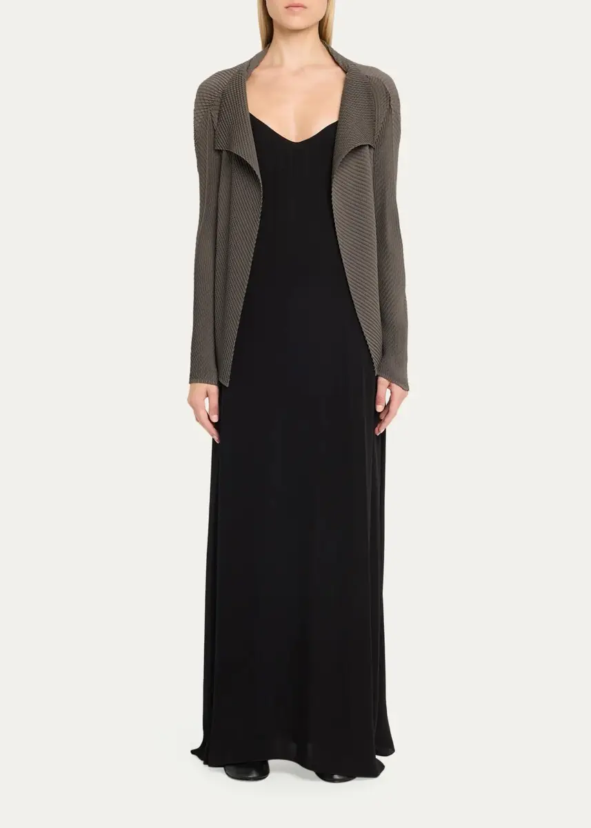 Issey Miyake Misty Pleats Open Cardigan | Thumbnail 2 Issey Miyake Misty Pleats Open Cardigan | Thumbnail 2