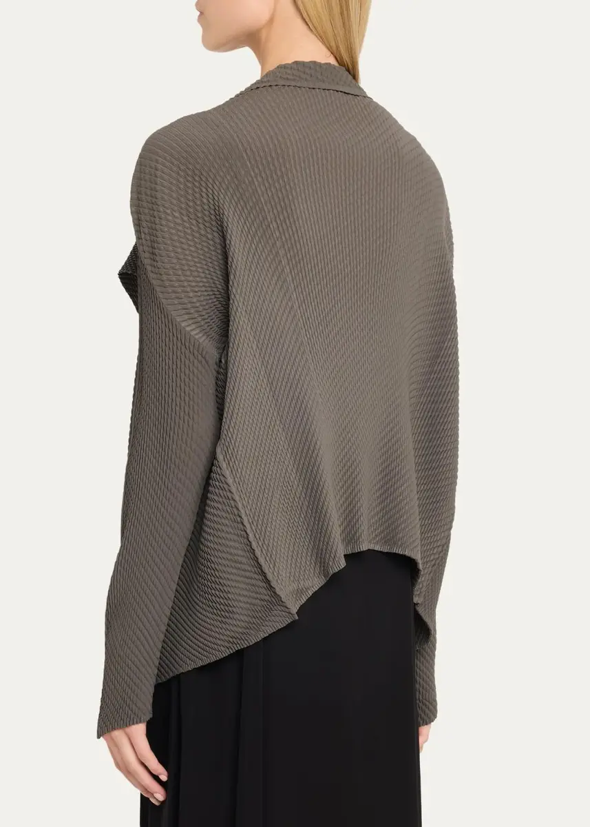 Issey Miyake Misty Pleats Open Cardigan | Thumbnail 3 Issey Miyake Misty Pleats Open Cardigan | Thumbnail 3