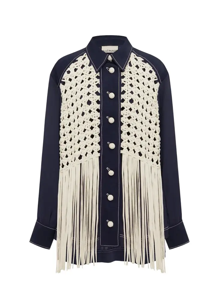 Weave Button-Front Shirt Weave Button-Front Shirt