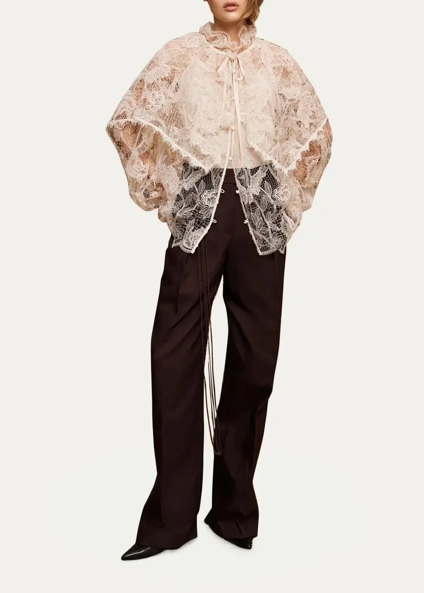 ALÉMAIS Winifred Lace Blouse | Thumbnail 2 ALÉMAIS Winifred Lace Blouse | Thumbnail 2