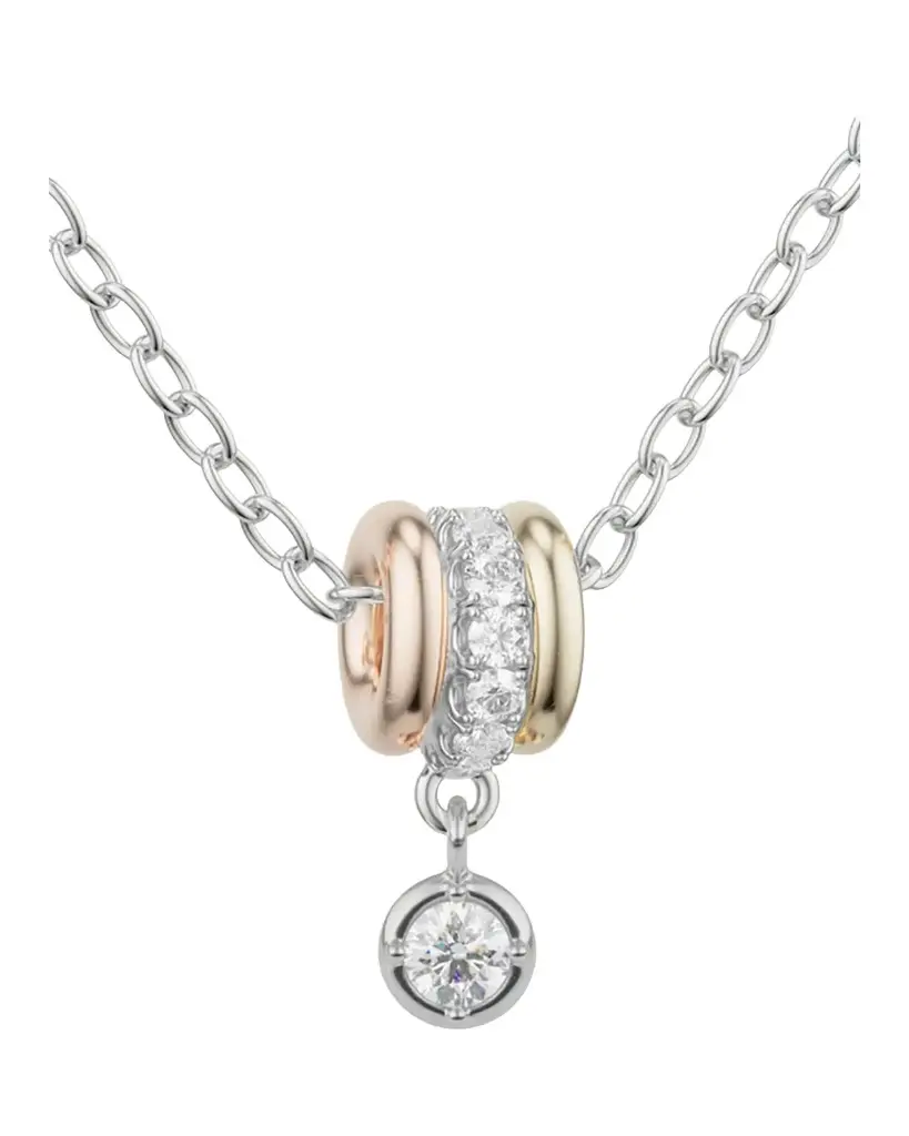 Vesta Round MX Diamond Pavé Necklace Vesta Round MX Diamond Pavé Necklace