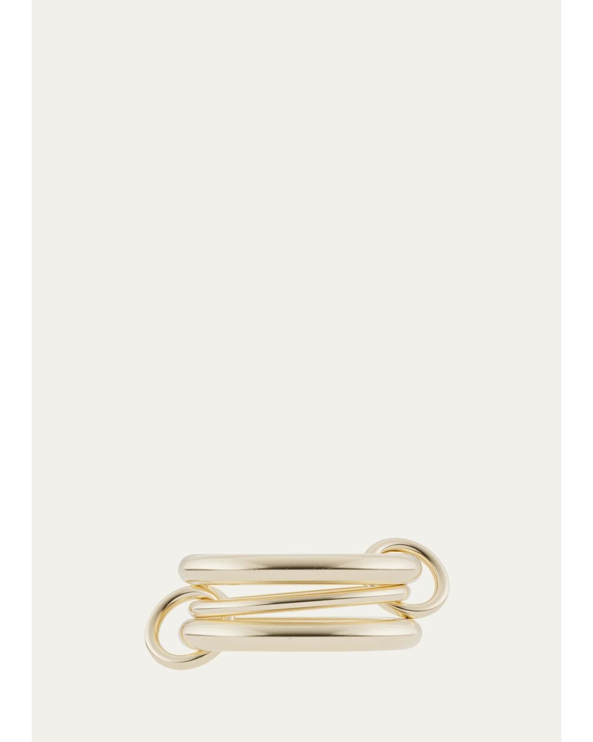 Spinelli Kilcollin Libra 18K Yellow Gold Petite 3-Band Ring