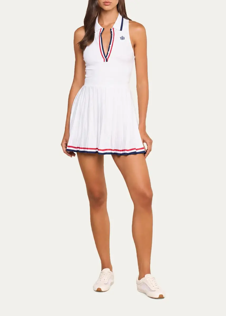 L'Agence Winny Mini Polo Tennis Dress | Thumbnail 2
