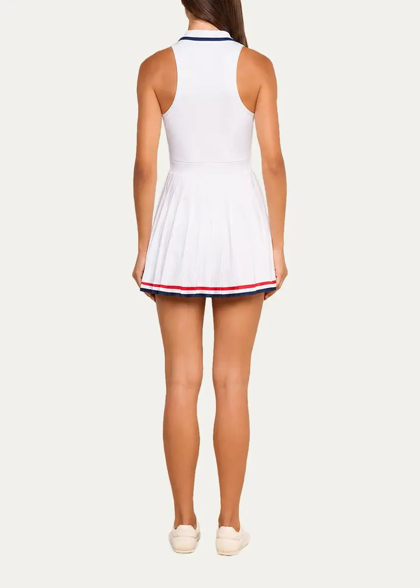 L'Agence Winny Mini Polo Tennis Dress | Thumbnail 3