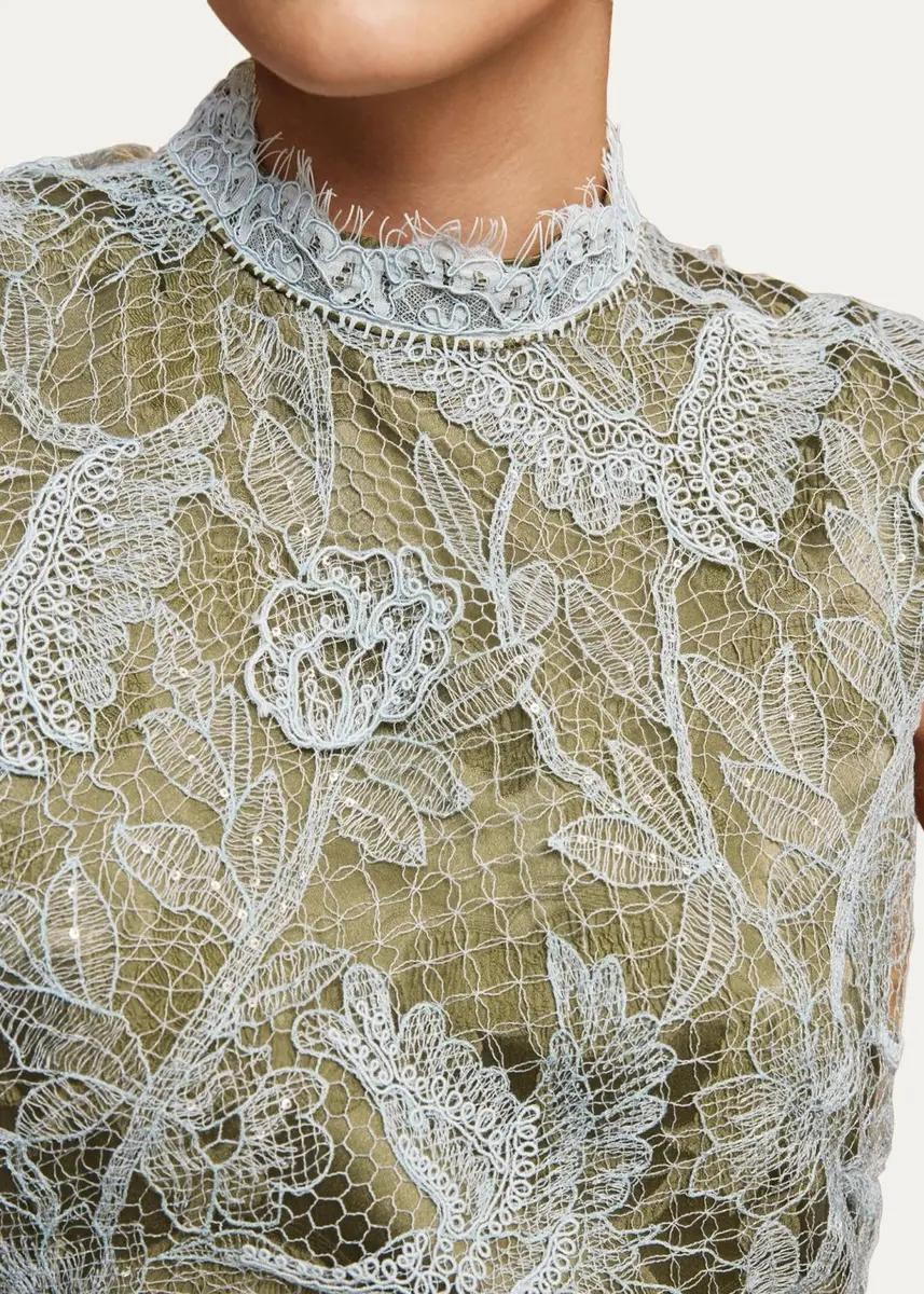 ALÉMAIS Winifred Lace Midi Dress | Thumbnail 2 ALÉMAIS Winifred Lace Midi Dress | Thumbnail 2