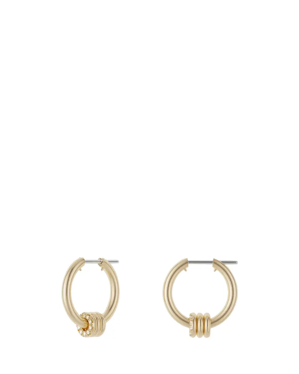 Spinelli Kilcollin Ara YG Deux 18K Yellow Gold Diamond Huggie Earrings | Thumbnail 2 Spinelli Kilcollin Ara YG Deux 18K Yellow Gold Diamond Huggie Earrings | Thumbnail 2