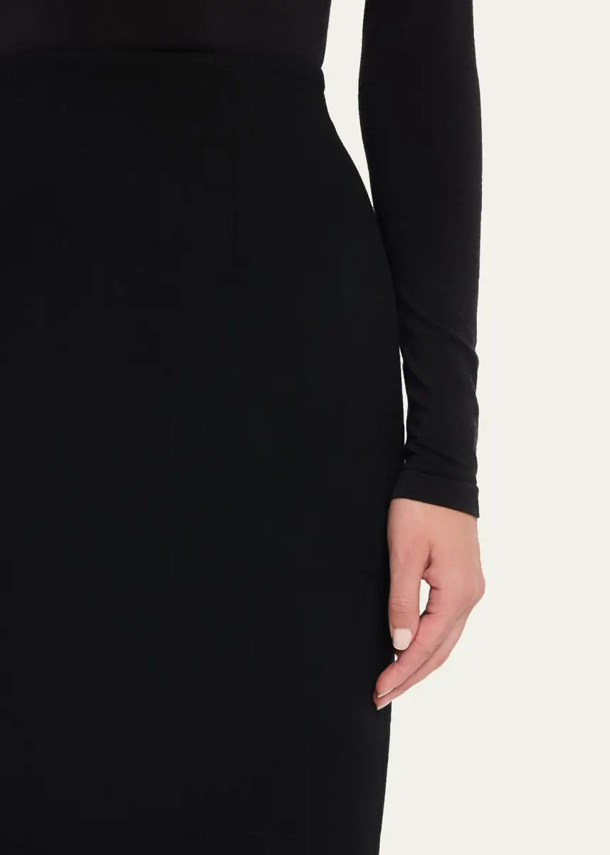 Sergio Hudson Tailored Wool Midi Pencil Skirt | Thumbnail 5 Sergio Hudson Tailored Wool Midi Pencil Skirt | Thumbnail 5