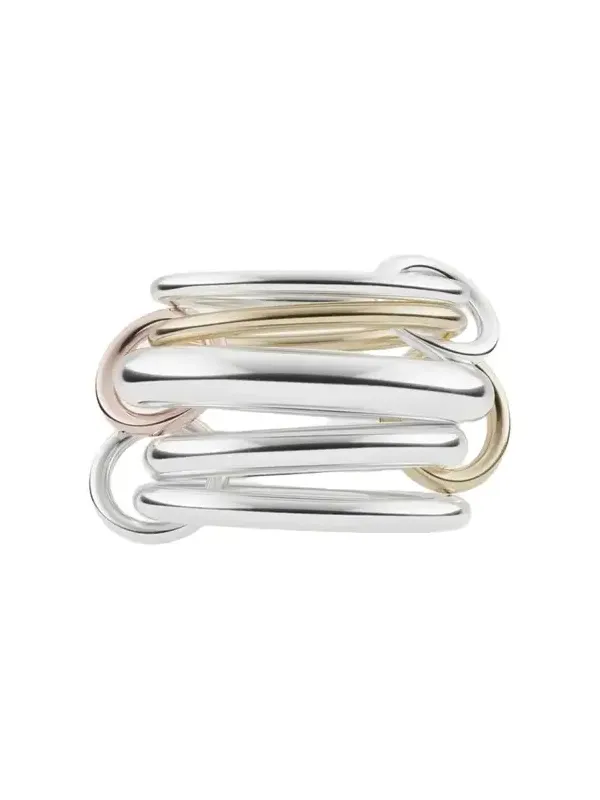 Leo MX Deux Tri-Tone 5-Band Ring Leo MX Deux Tri-Tone 5-Band Ring
