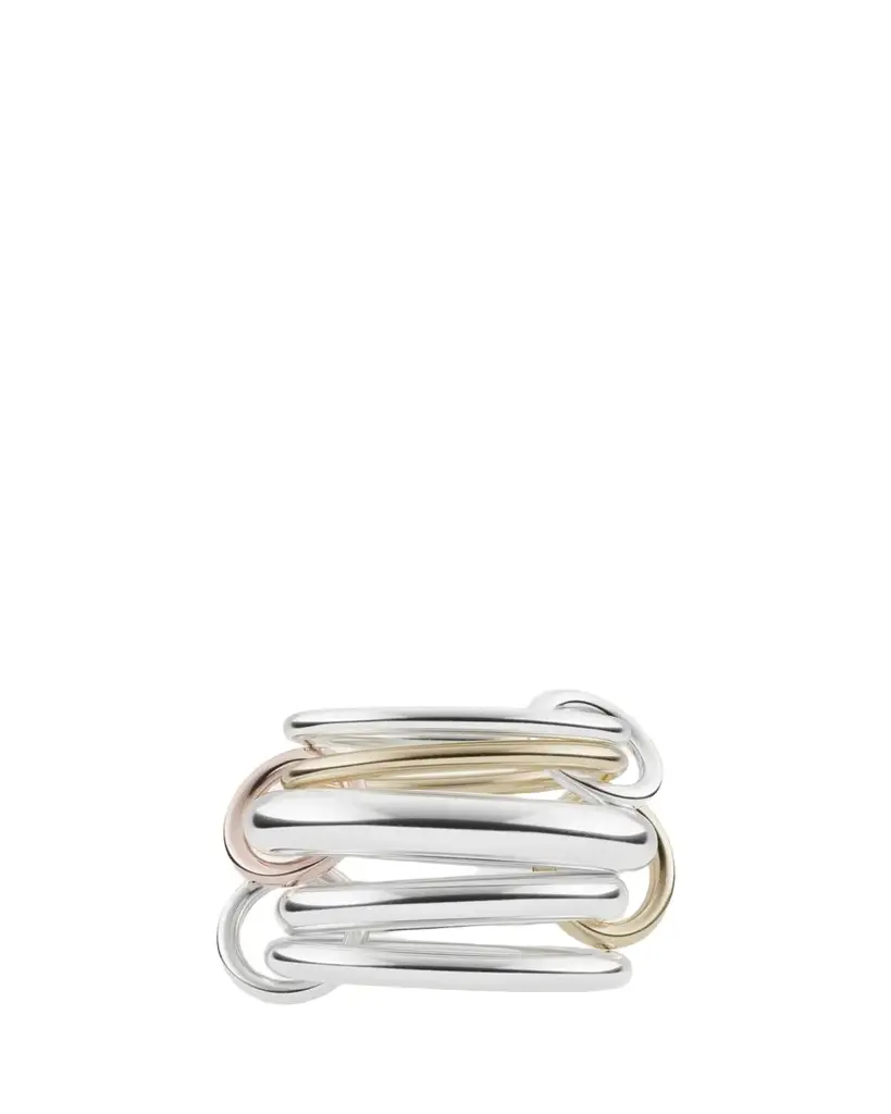 Leo MX Deux Tri-Tone 5-Band Ring Leo MX Deux Tri-Tone 5-Band Ring