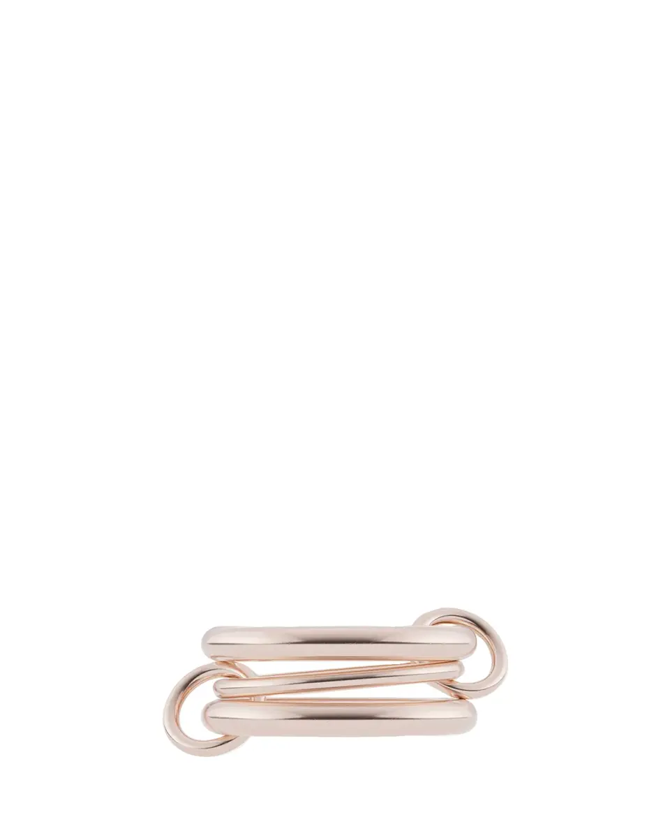 Spinelli Kilcollin Libra 18K Rose Gold Petite 3-Band Ring | Thumbnail 2 Spinelli Kilcollin Libra 18K Rose Gold Petite 3-Band Ring | Thumbnail 2