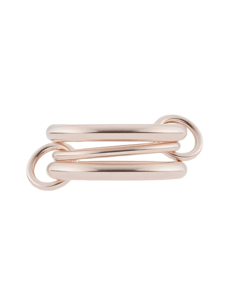 Spinelli Kilcollin Libra 18K Rose Gold Petite 3-Band Ring