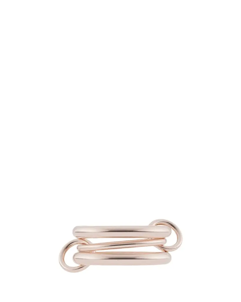 Libra 18K Rose Gold Petite 3-Band Ring Libra 18K Rose Gold Petite 3-Band Ring