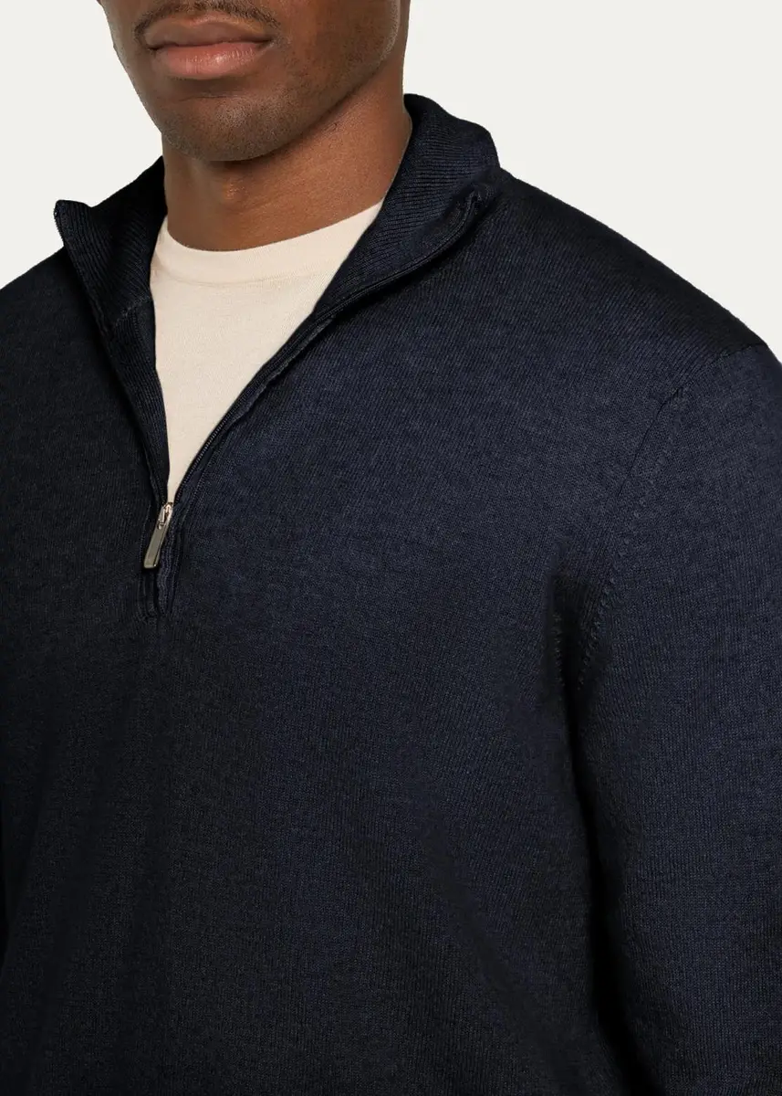 Massimo Alba Men's Cashmere Sweatshirt | Thumbnail 5 Massimo Alba Men's Cashmere Sweatshirt | Thumbnail 5