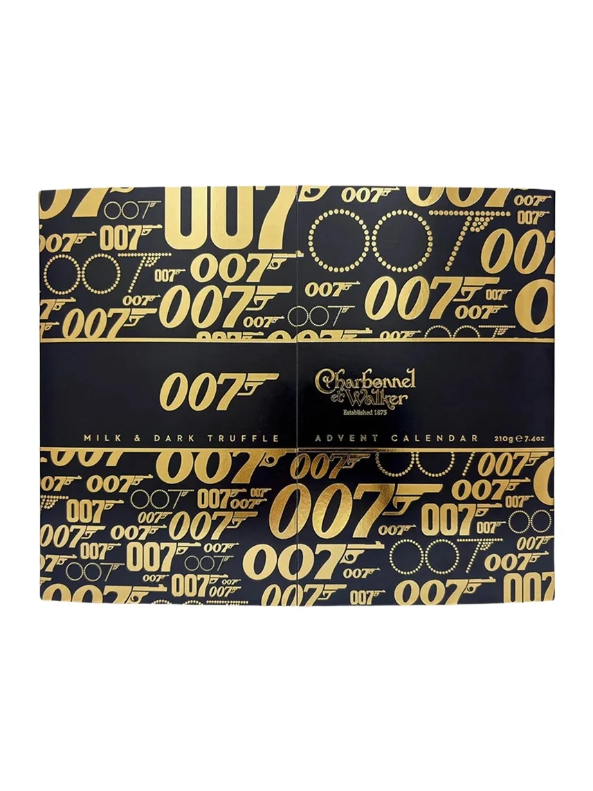 Charbonnel Et Walker x 007 James Bond Milk & Dark Truffles Advent Calendar