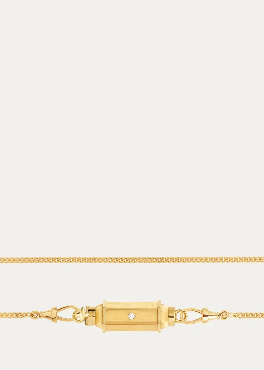 Marie Lichtenberg 18K Yellow Gold & 0.15 TCW Diamonds Necklace/14.5"L | Thumbnail 2