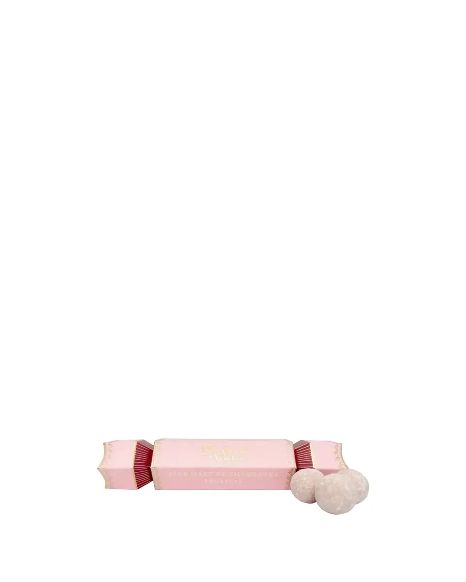Charbonnel Et Walker Pink Marc de Champagne Truffles Christmas Cracker, 1.2 oz. | Thumbnail 2 Charbonnel Et Walker Pink Marc de Champagne Truffles Christmas Cracker, 1.2 oz. | Thumbnail 2