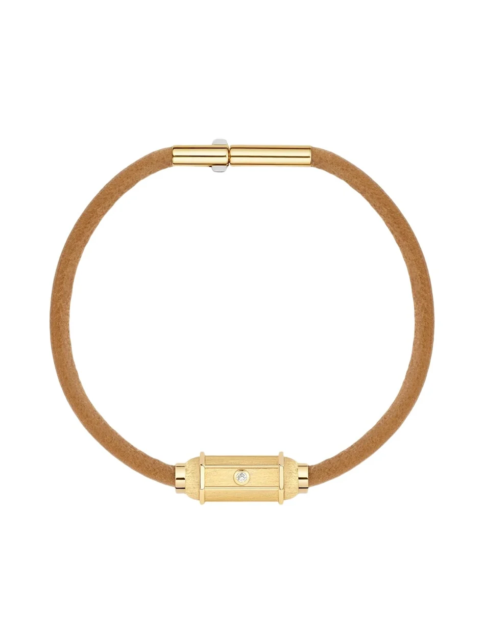 18K Yellow Gold & 0.11 TCW Diamond Cord Bracelet 18K Yellow Gold & 0.11 TCW Diamond Cord Bracelet