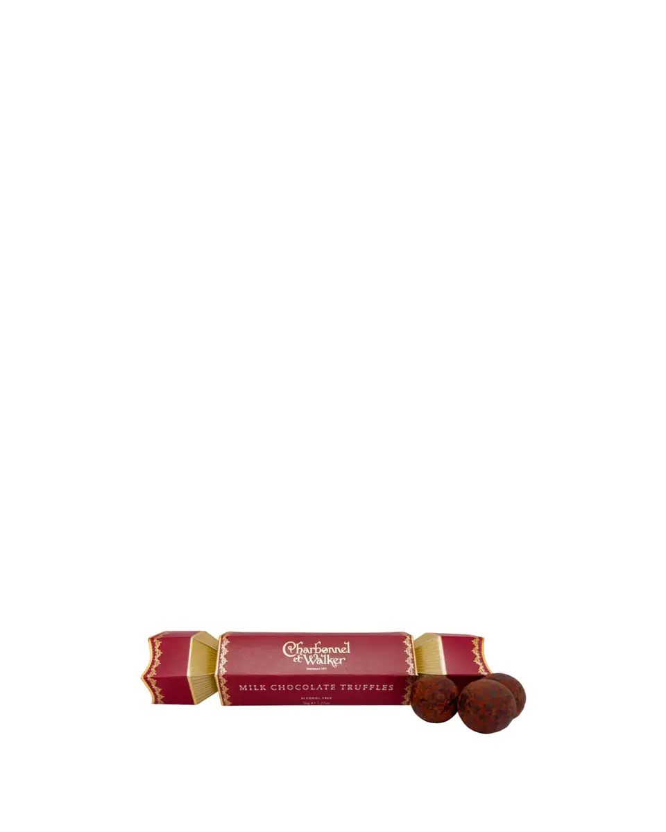 Charbonnel Et Walker Milk Chocolate Truffles Christmas Cracker, 1.3 oz. | Thumbnail 2