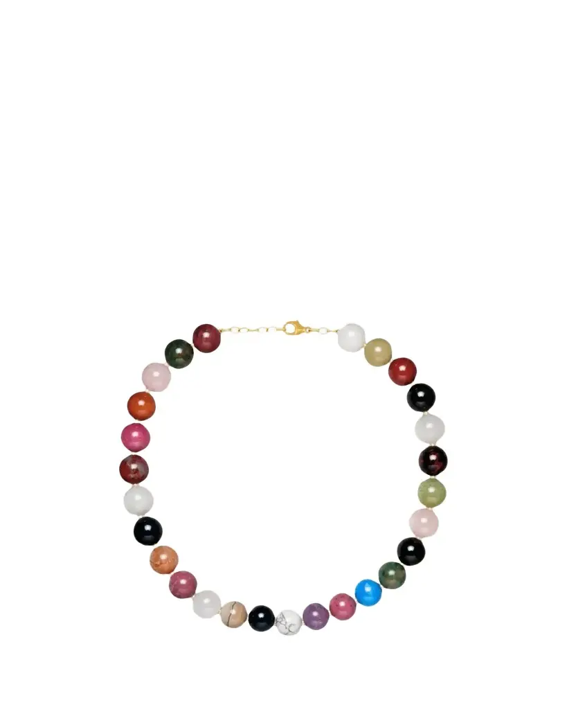 Oracle Multi Gemstone Sphere Necklace Oracle Multi Gemstone Sphere Necklace