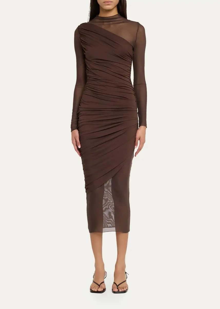 SEROYA Dane Mesh Midi Dress | Thumbnail 2 SEROYA Dane Mesh Midi Dress | Thumbnail 2
