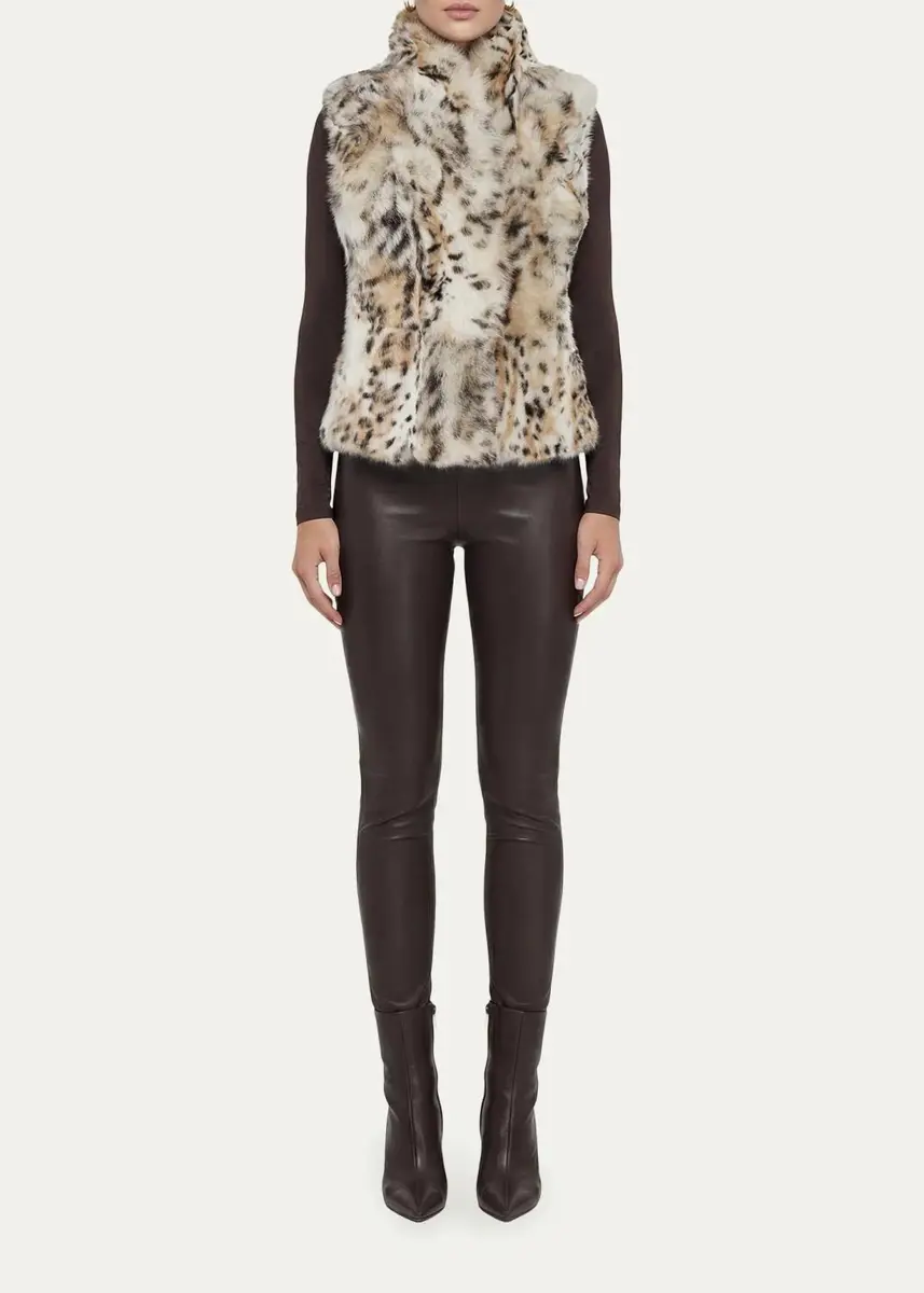 Gorski Reversible Toscana Shearling Lamb Vest | Thumbnail 2