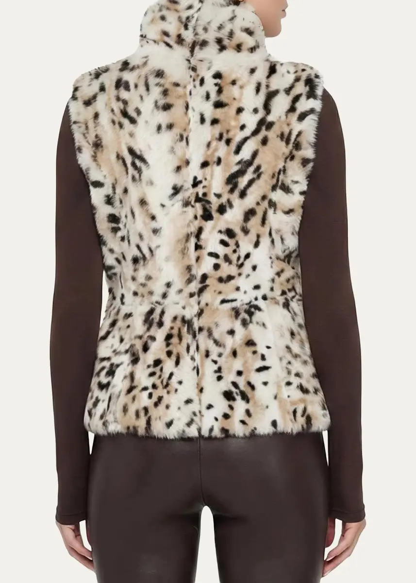 Gorski Reversible Toscana Shearling Lamb Vest | Thumbnail 3