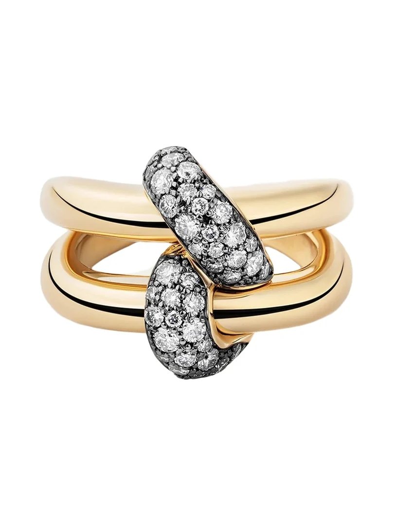 Mason and Books 14K Diamond Love Knot Ring