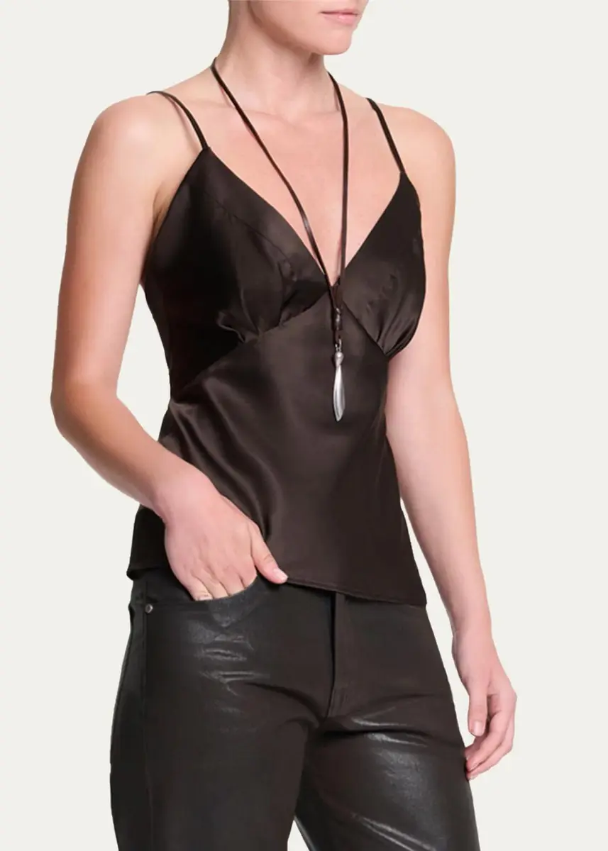 TWP Margaux Silk Camisole | Thumbnail 4 TWP Margaux Silk Camisole | Thumbnail 4