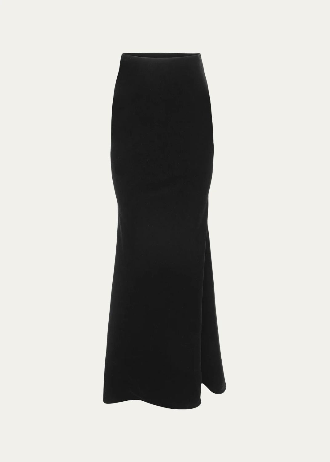 Carolina Herrera Chalet Trumpet Floor-Length Skirt