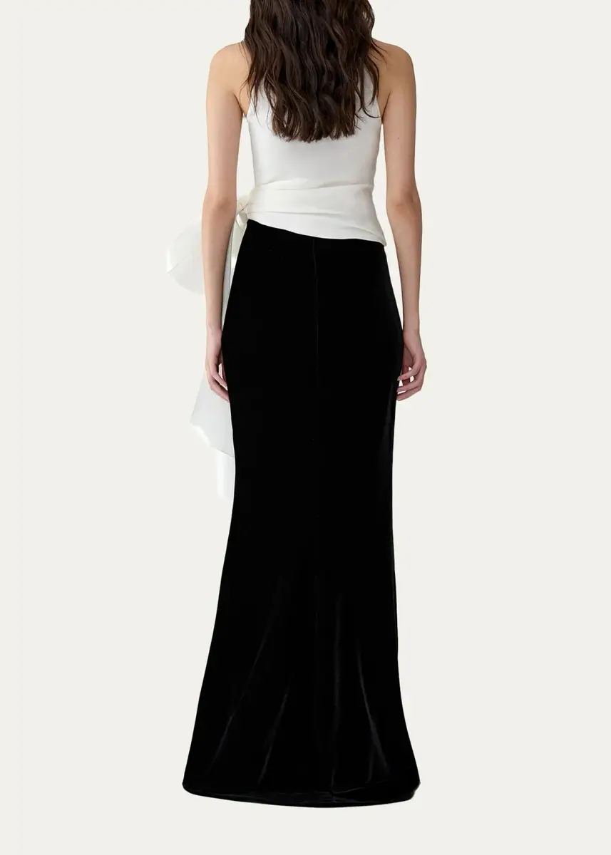 Carolina Herrera Chalet Trumpet Floor-Length Skirt | Thumbnail 3