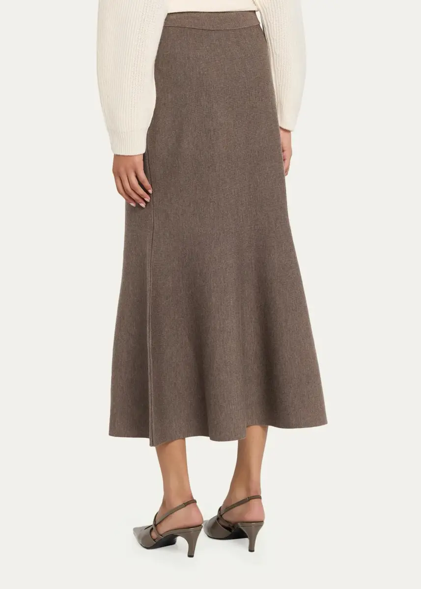 Simkhai Atwood Merino Wool Mermaid Midi Skirt | Thumbnail 3 Simkhai Atwood Merino Wool Mermaid Midi Skirt | Thumbnail 3