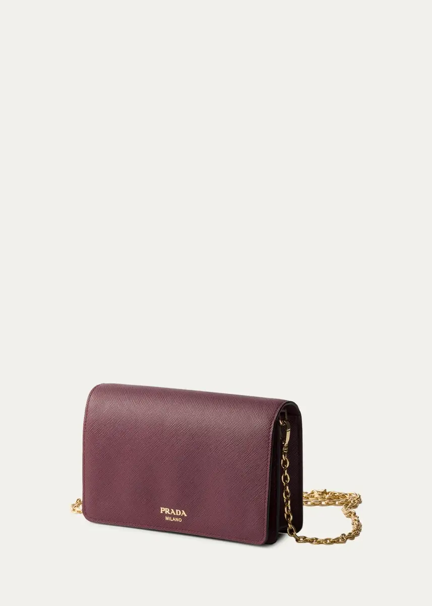 Prada Mini Saffiano Leather Shoulder Bag | Thumbnail 5