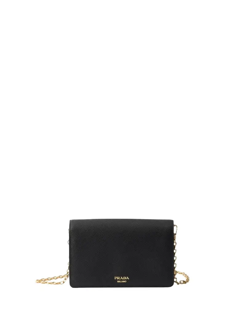 Prada Mini Saffiano Leather Shoulder Bag