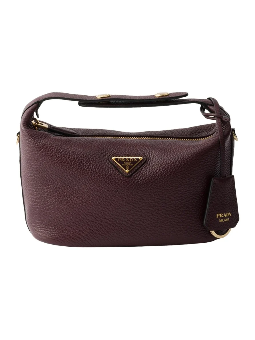 Cherie Mini Grain Leather Top-Handle Bag