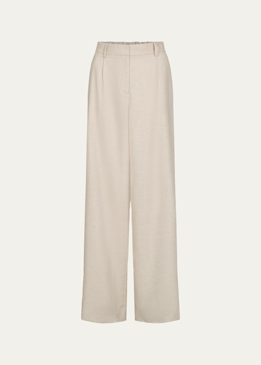 TWP Hudson St Cashmere-Blend Pants