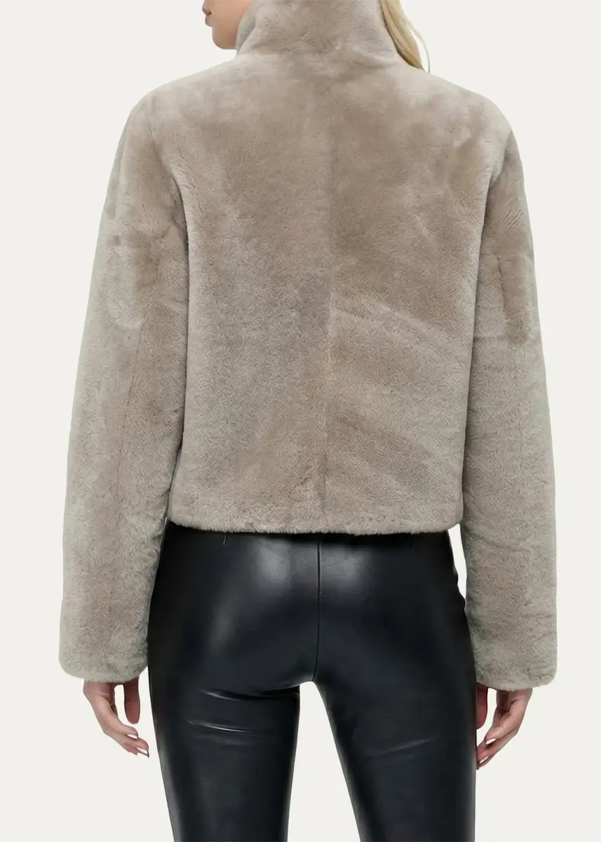 Gorski Merino Shearling Lamb Zip Jacket | Thumbnail 3 Gorski Merino Shearling Lamb Zip Jacket | Thumbnail 3
