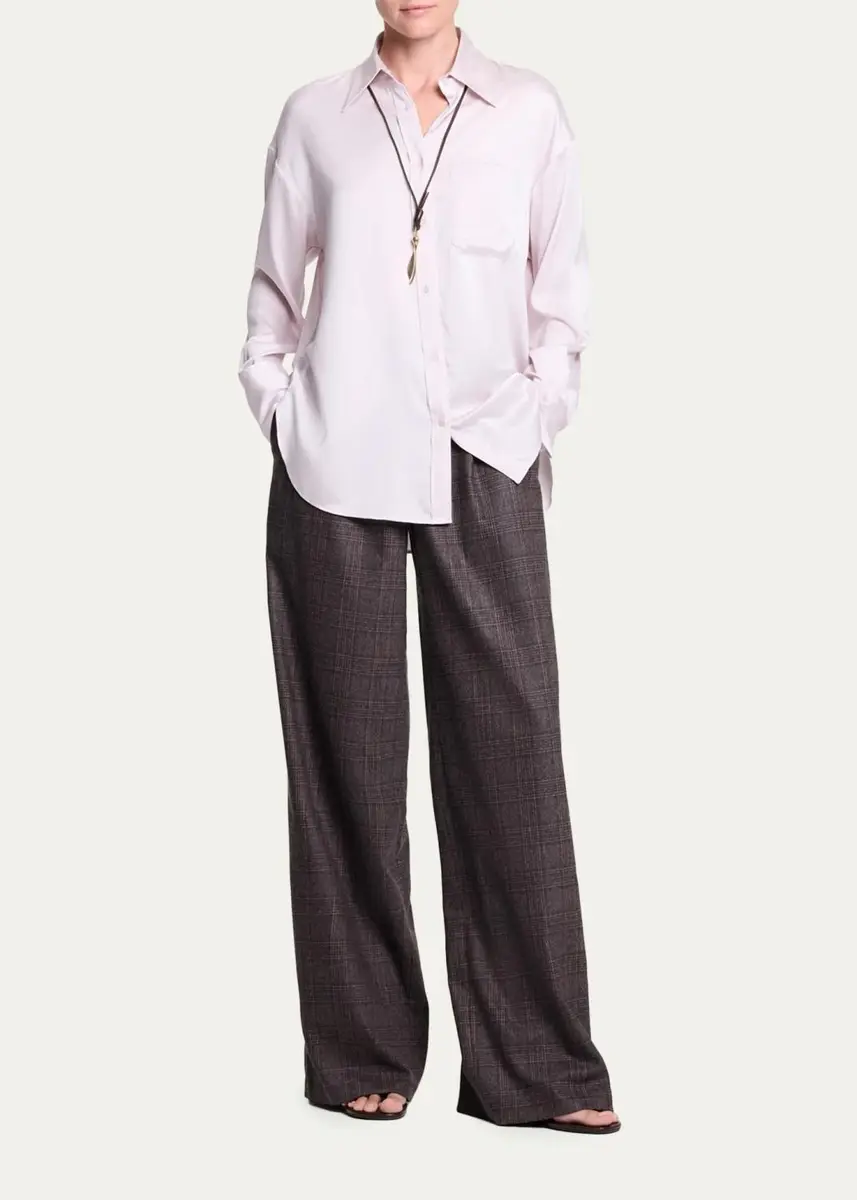 TWP Big Joe Stretch-Silk Shirt | Thumbnail 2