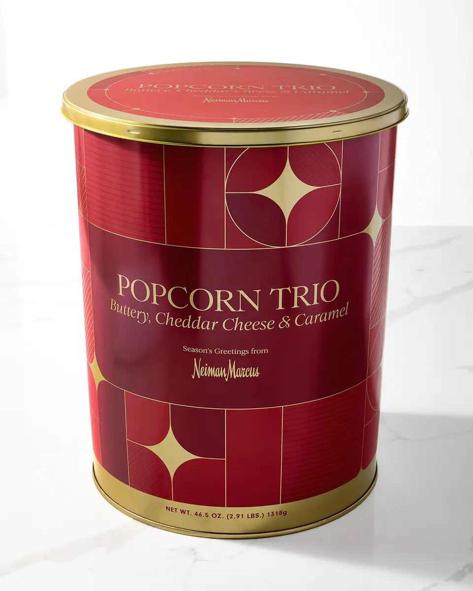 Neiman Marcus NM Annual Popcorn Tin | Thumbnail 2 Neiman Marcus NM Annual Popcorn Tin | Thumbnail 2