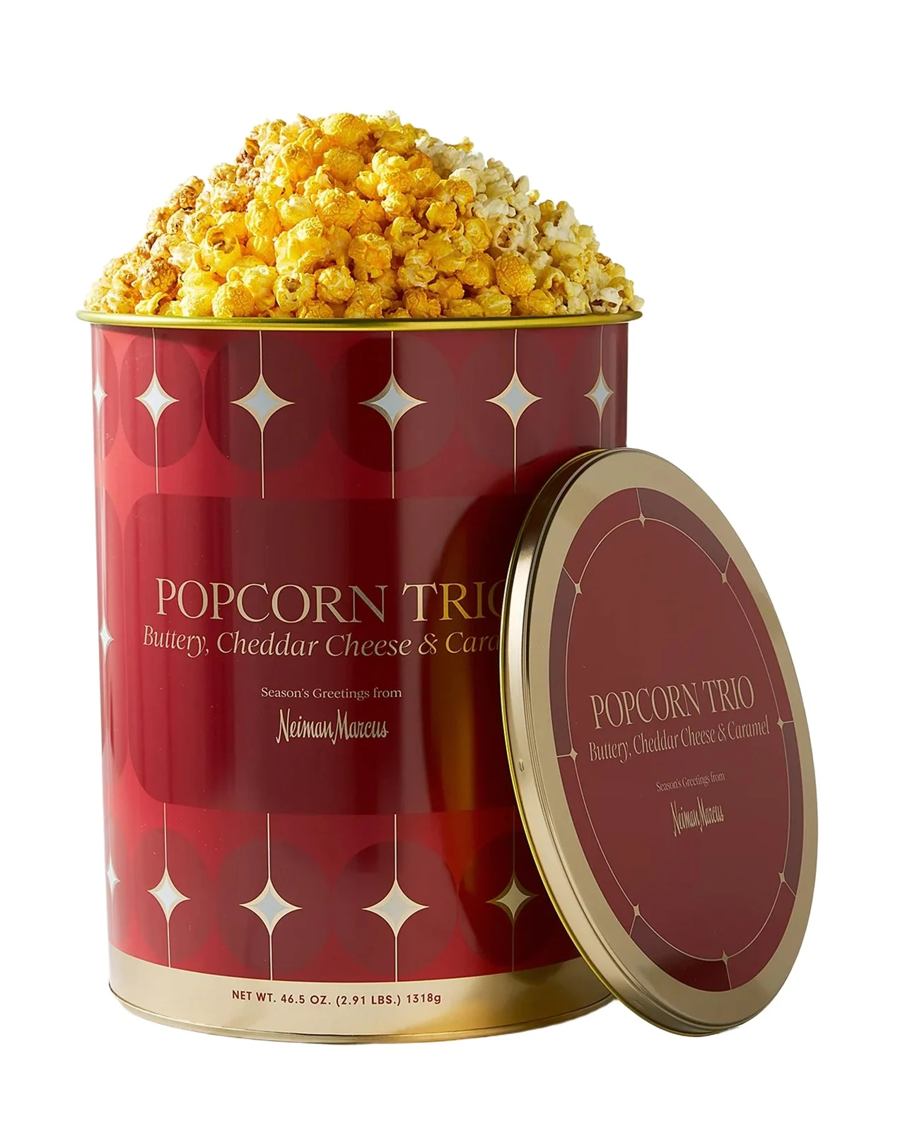 Neiman Marcus NM Annual Popcorn Tin