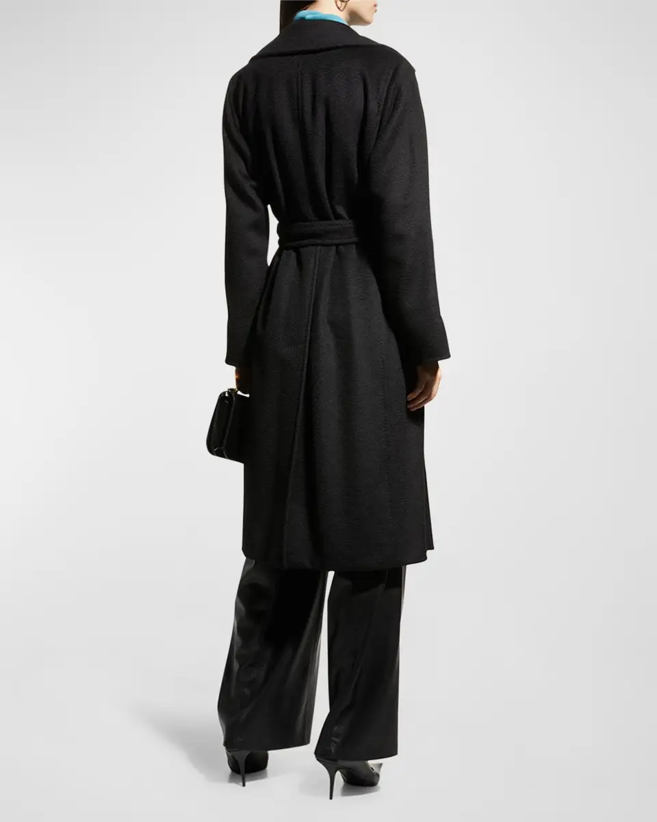 Max Mara Manuela Belted Camel Hair Coat | Thumbnail 6