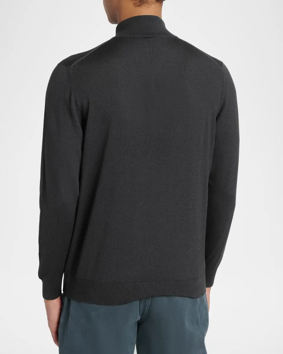 Kiton Wool Crewneck Sweater | Thumbnail 2 Kiton Wool Crewneck Sweater | Thumbnail 2