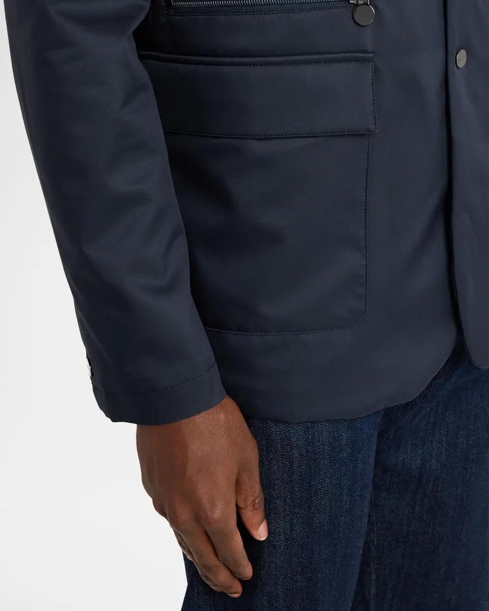 Kiton Men's Full-Zip Field Jacket | Thumbnail 5 Kiton Men's Full-Zip Field Jacket | Thumbnail 5