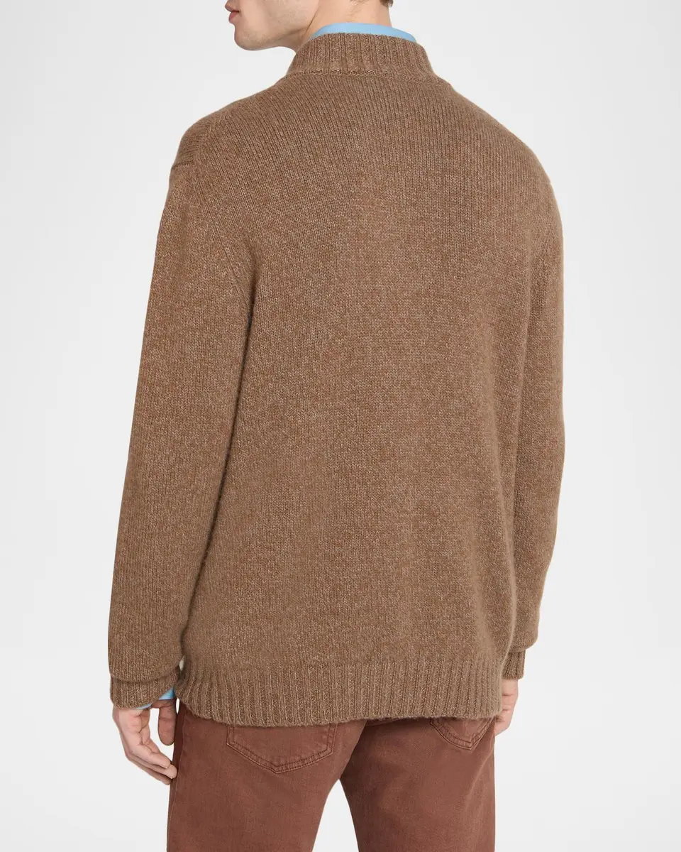 Kiton Men's Cashmere Knit Cardigan Sweater | Thumbnail 3 Kiton Men's Cashmere Knit Cardigan Sweater | Thumbnail 3