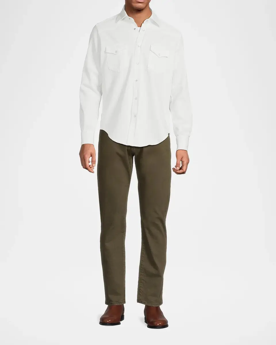 Sartorio Men's Western Denim Shirt | Thumbnail 2 Sartorio Men's Western Denim Shirt | Thumbnail 2