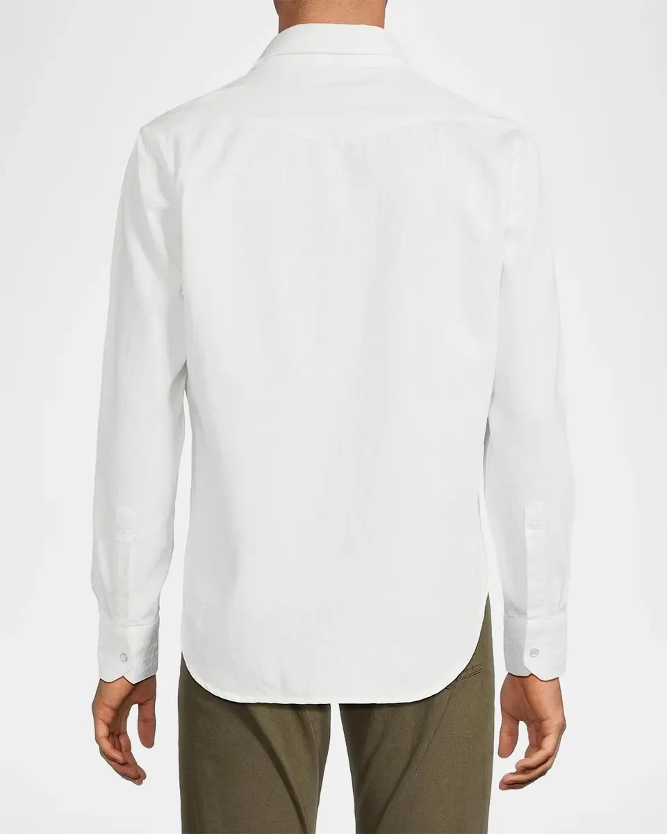 Sartorio Men's Western Denim Shirt | Thumbnail 3 Sartorio Men's Western Denim Shirt | Thumbnail 3