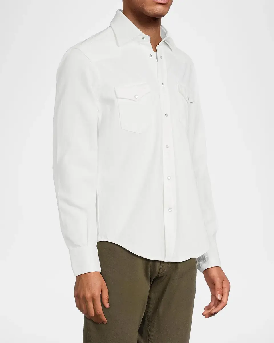 Sartorio Men's Western Denim Shirt | Thumbnail 6 Sartorio Men's Western Denim Shirt | Thumbnail 6